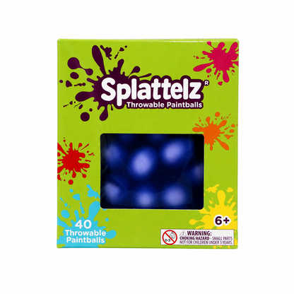 Splattelz Throwable Paintballs - Purple - Pack of 40