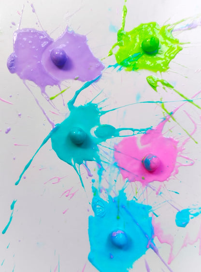 Splattelz Throwable Paintballs - Purple - Pack of 40