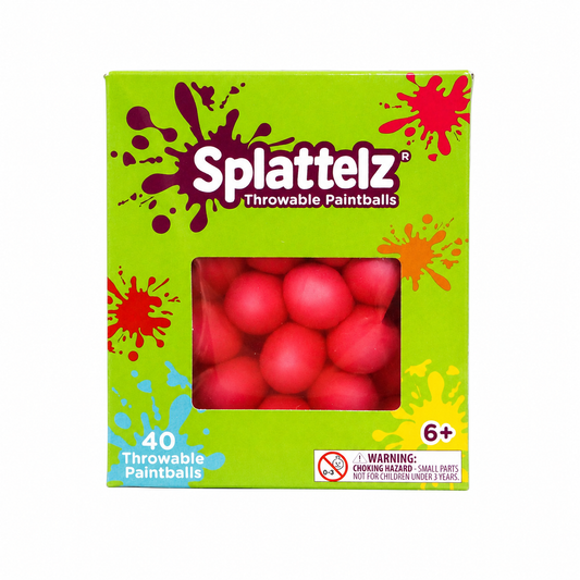 Splattelz Throwable Paintballs - Pink - Pack of 40